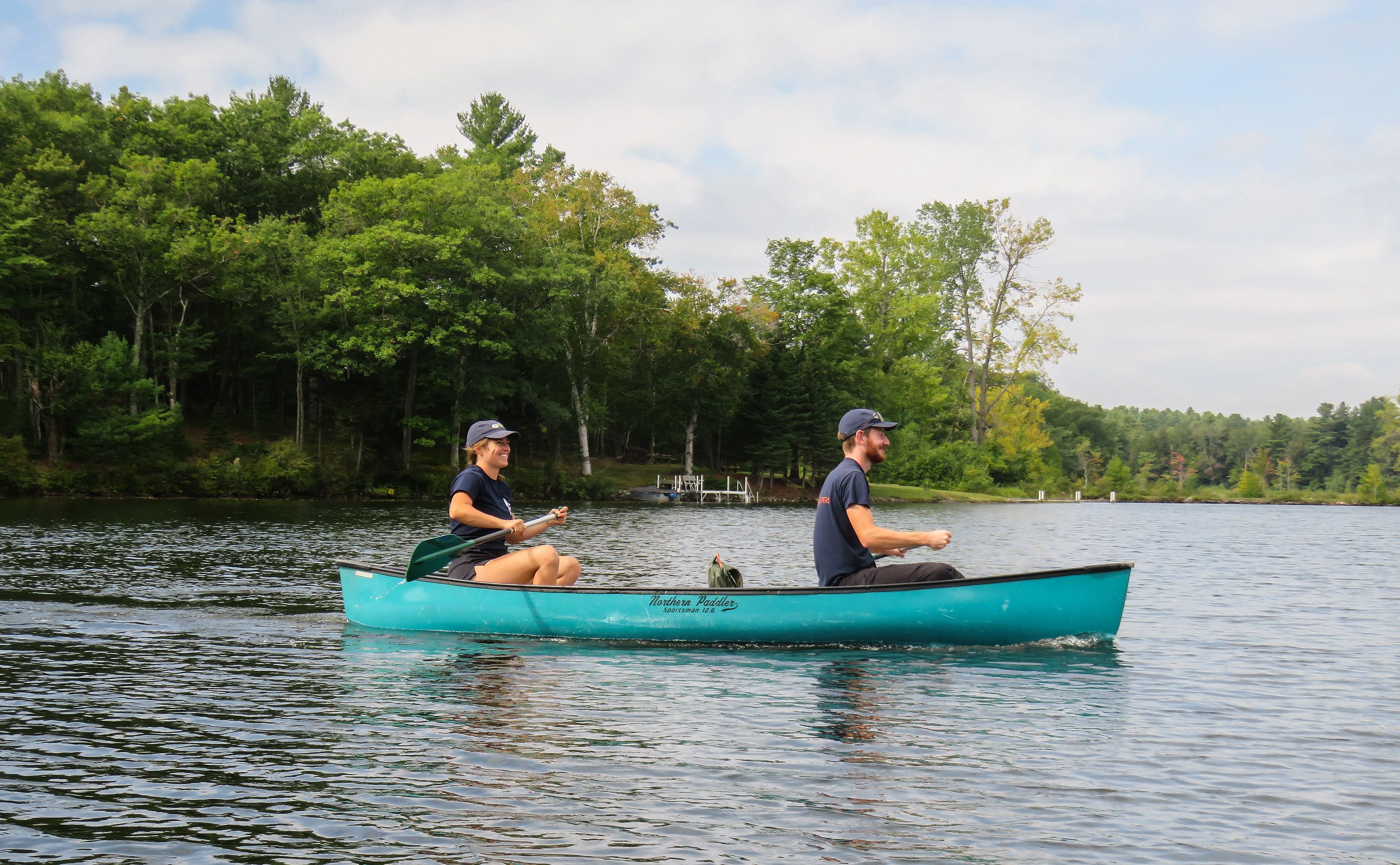 Evening Paddle to Ashmere Island